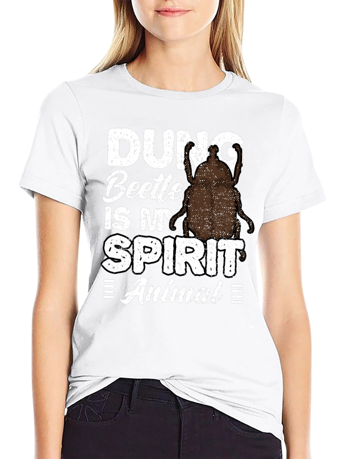 Dung Beetle is My Spirit Animal Graphic Tee