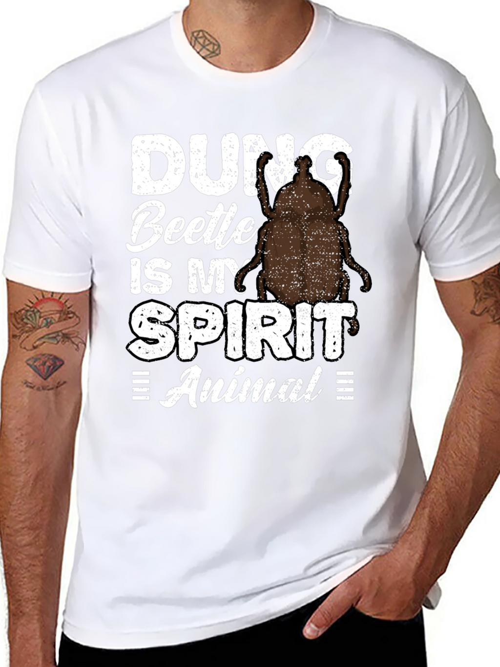 Dung Beetle is My Spirit Animal Graphic Tee