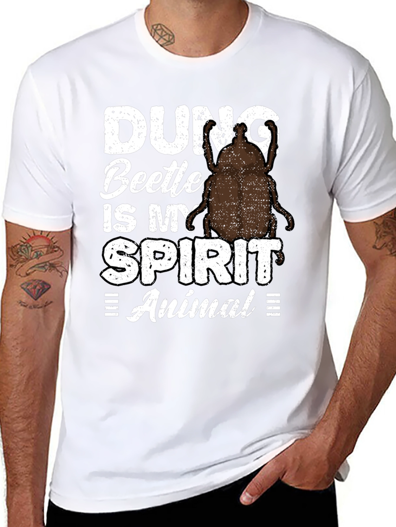 Dung Beetle is My Spirit Animal Graphic Tee