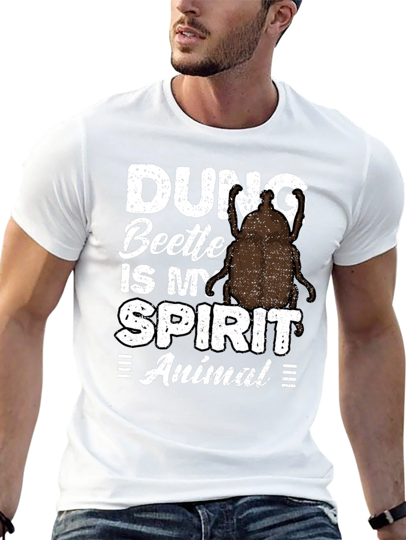 Dung Beetle is My Spirit Animal Graphic Tee