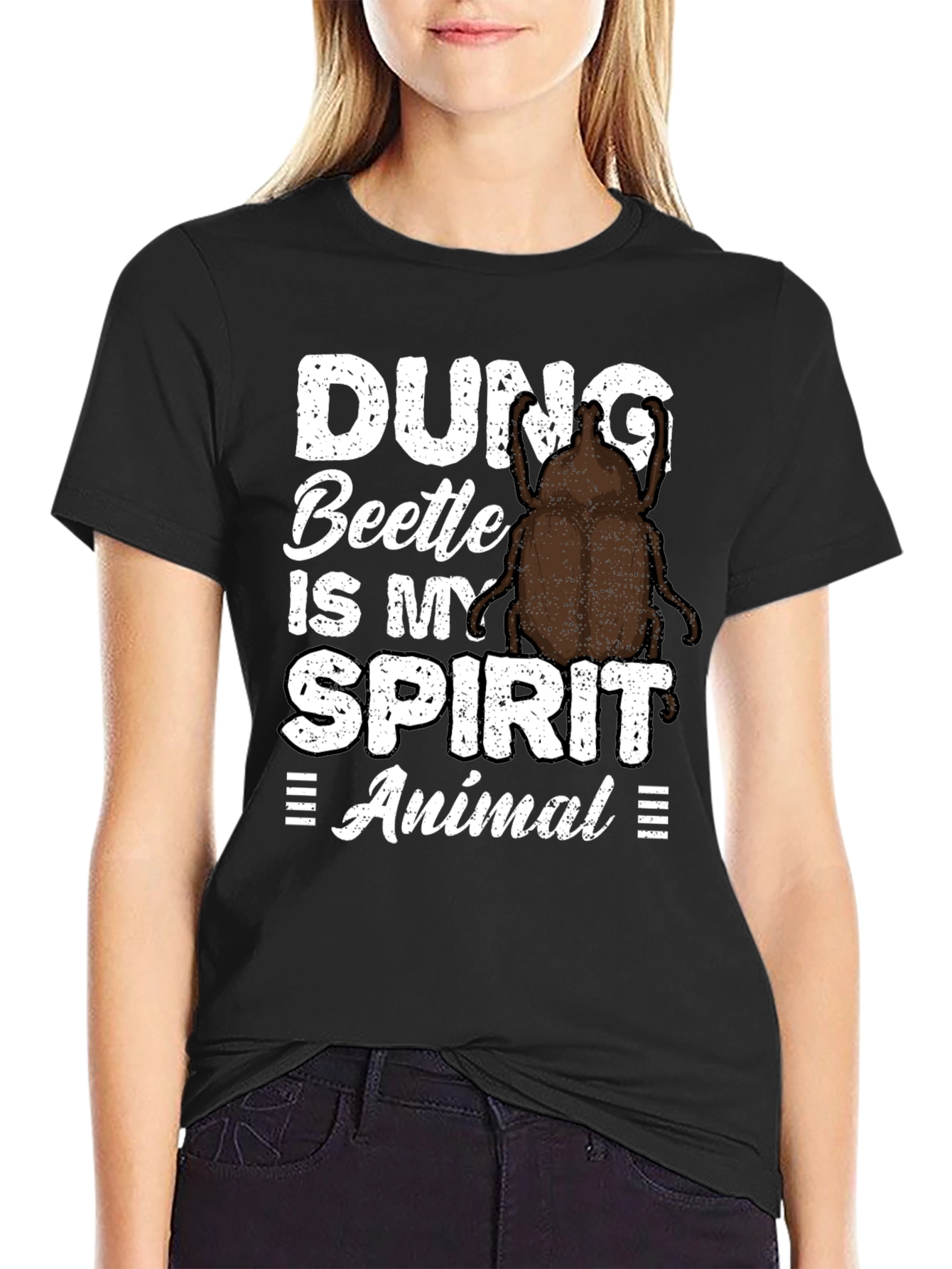 Dung Beetle is My Spirit Animal Graphic Tee