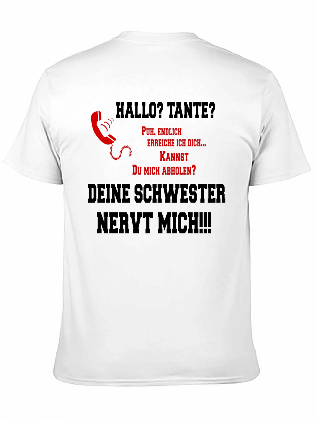 Hallo Tante Funny Graphic Tee