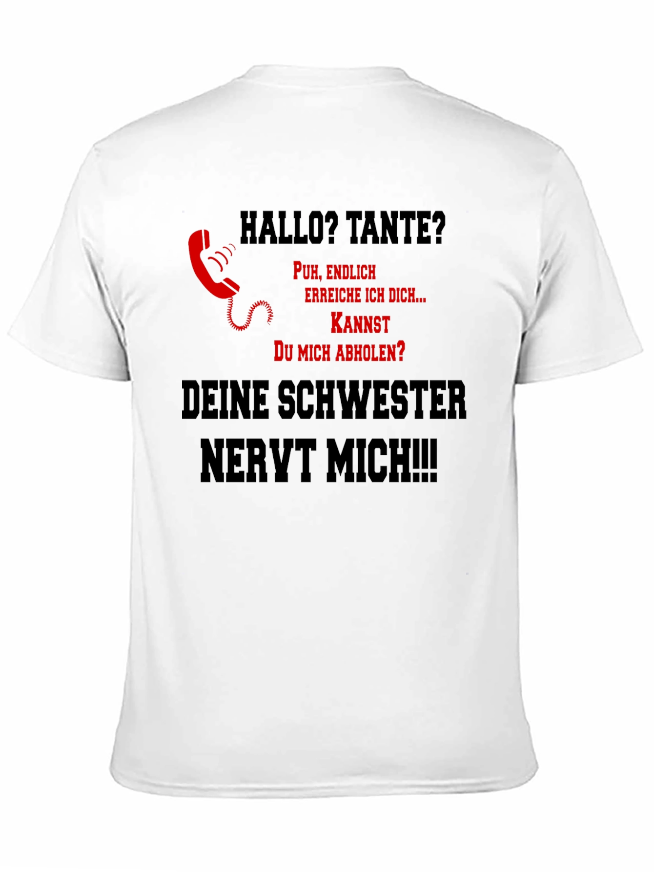 Hallo Tante Funny Graphic Tee