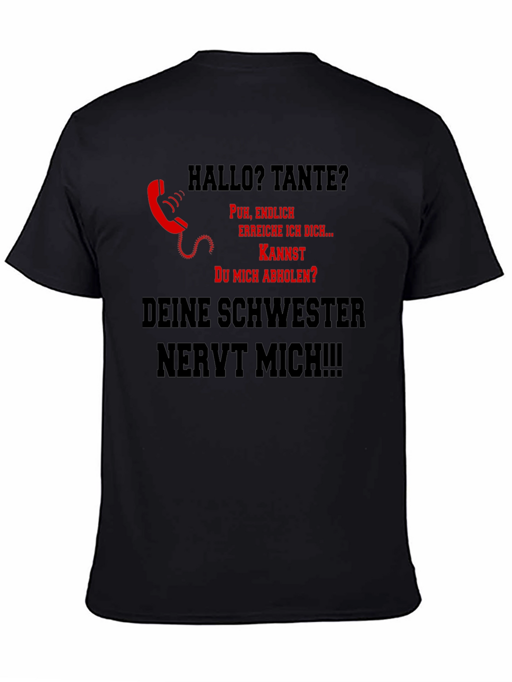 Hallo Tante Funny Graphic Tee