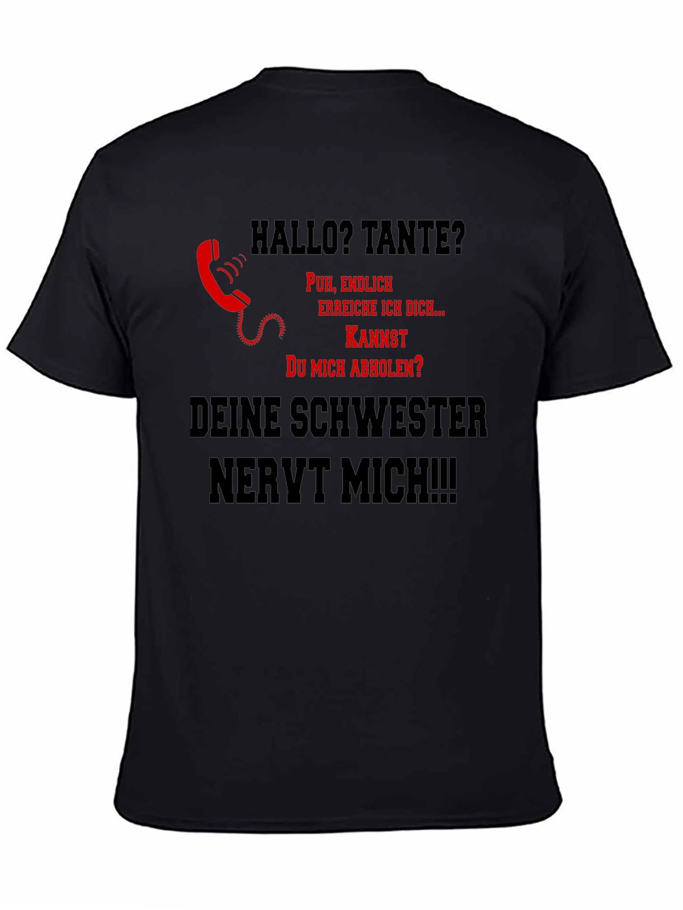 Hallo Tante Funny Graphic Tee