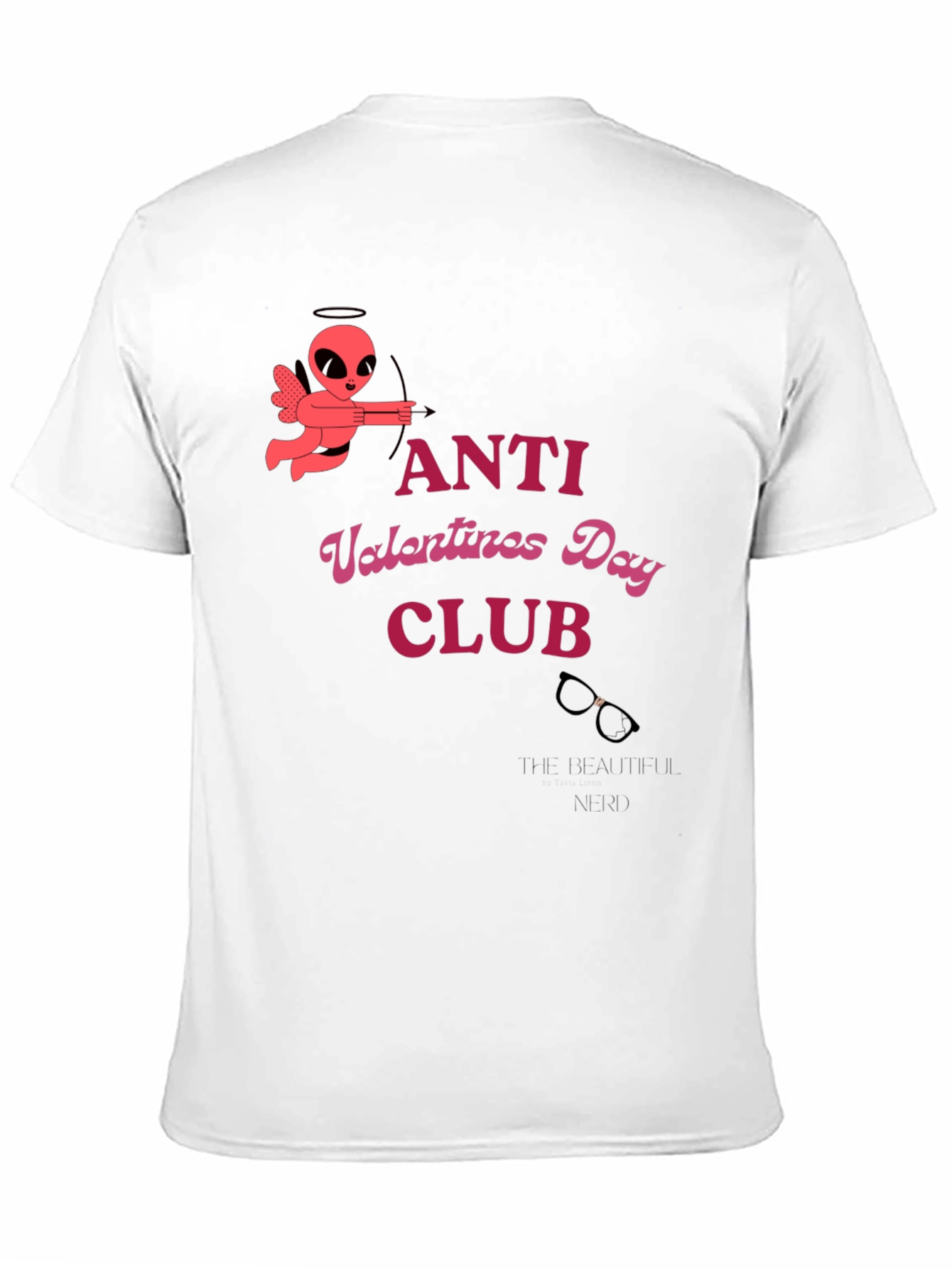 Anti Valentines Day Club Graphic Tee