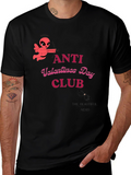 Anti Valentines Day Club Graphic Tee