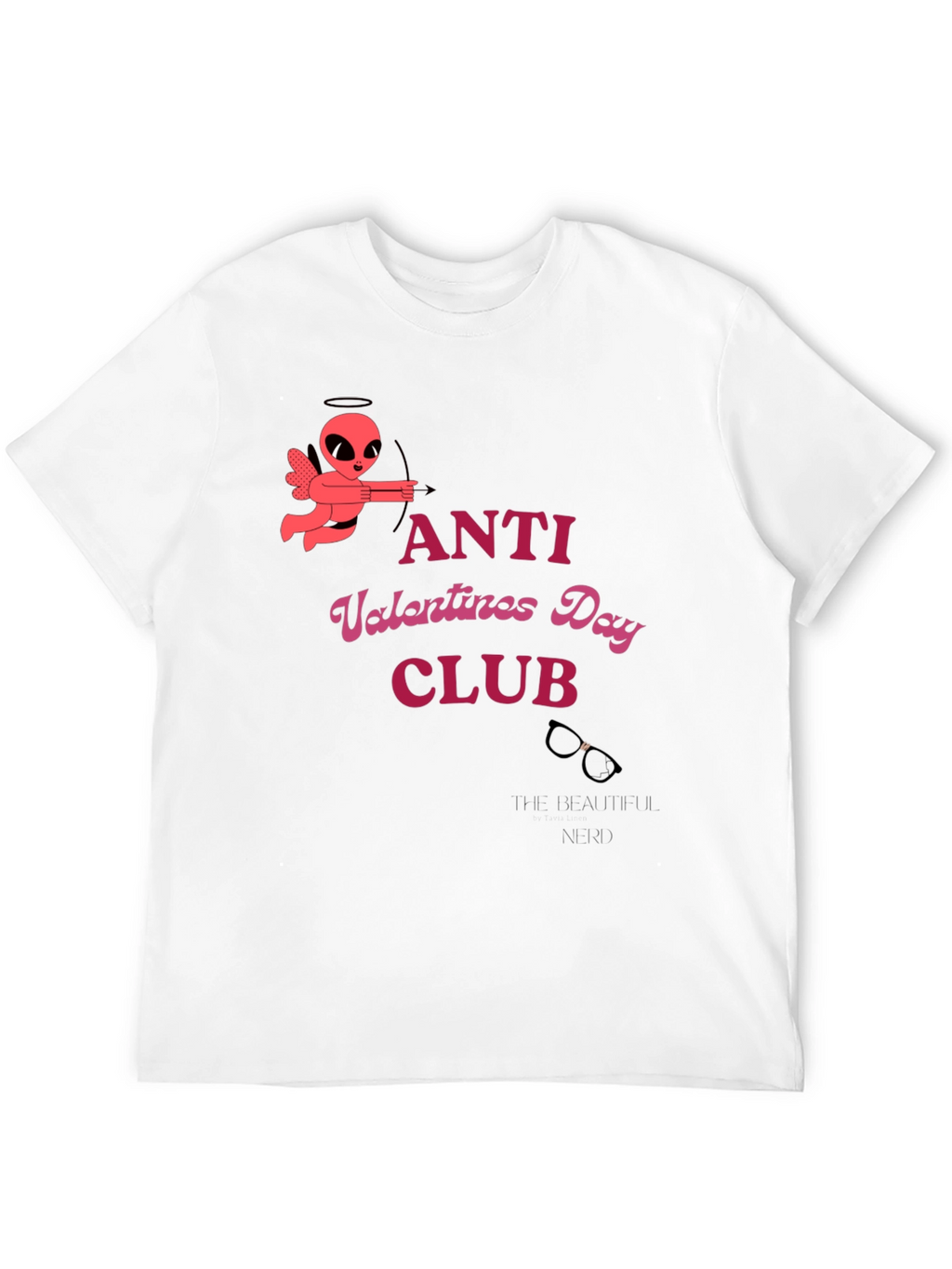 Anti Valentines Day Club Graphic Tee