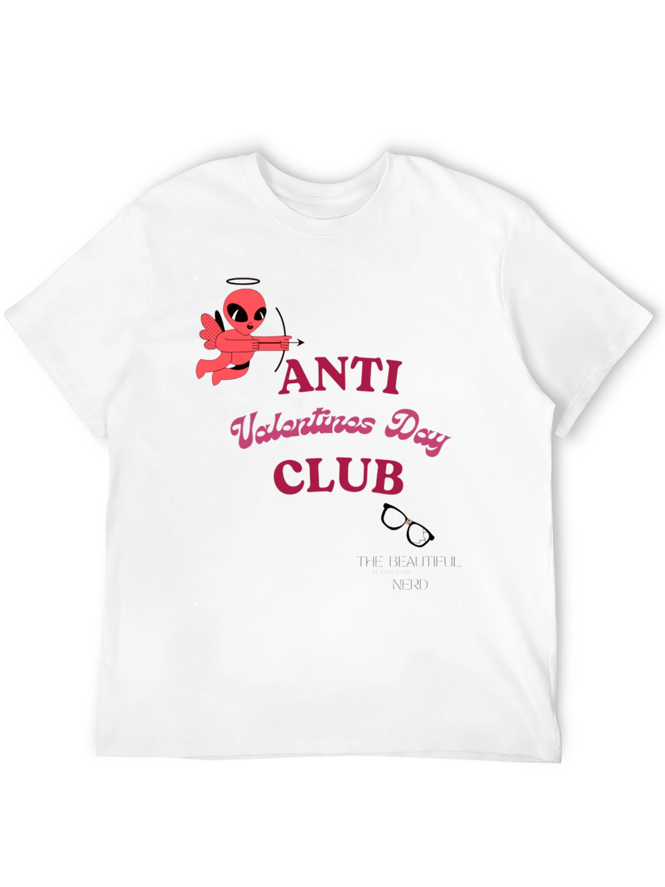 Anti Valentines Day Club Graphic Tee