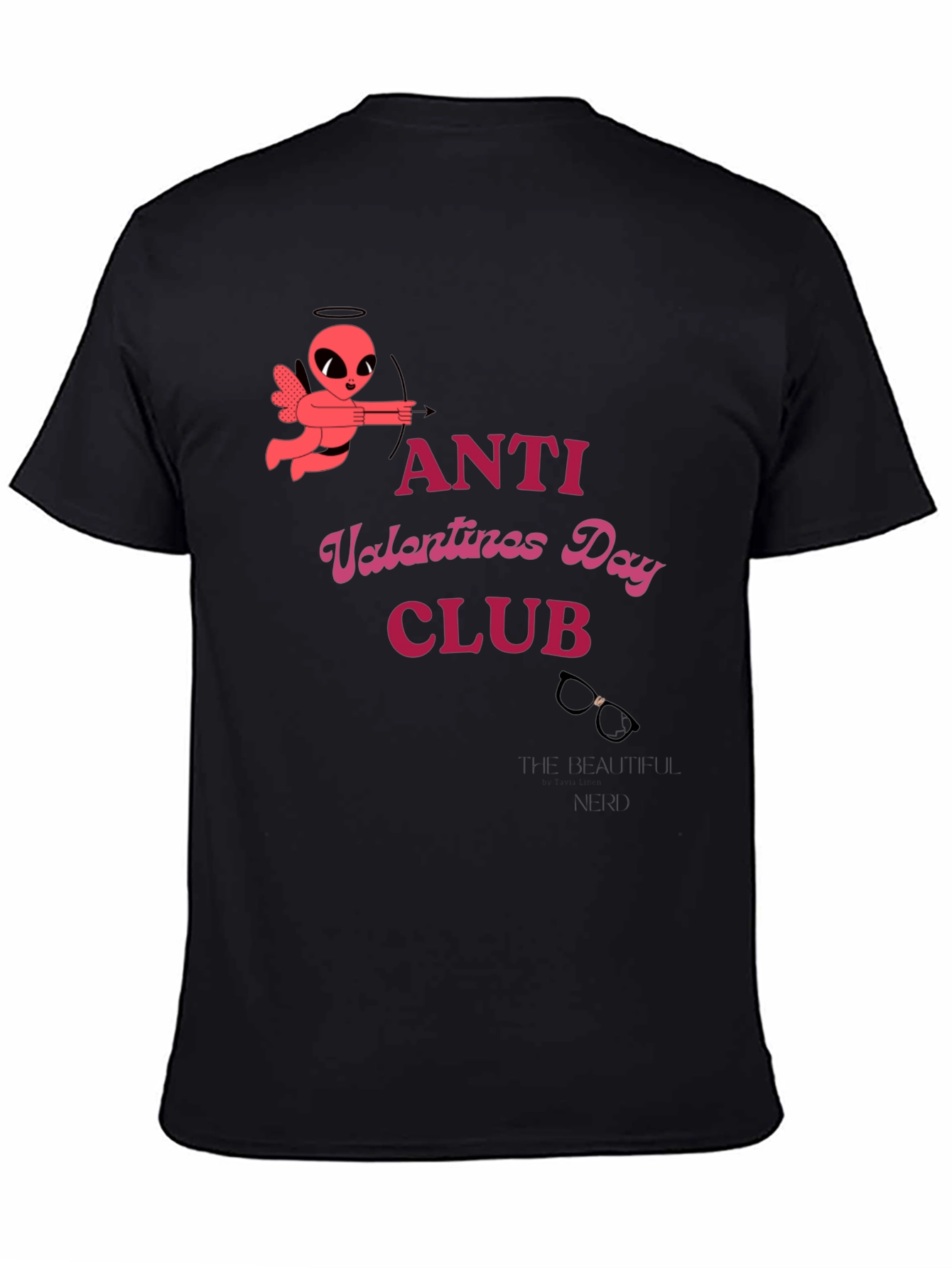 Anti Valentines Day Club Graphic Tee