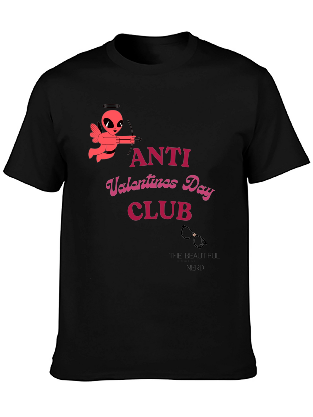 Anti Valentines Day Club Graphic Tee