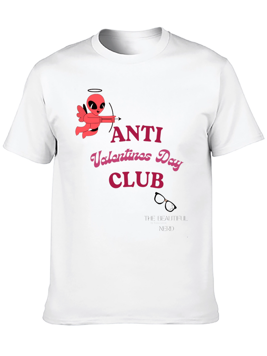 Anti Valentines Day Club Graphic Tee
