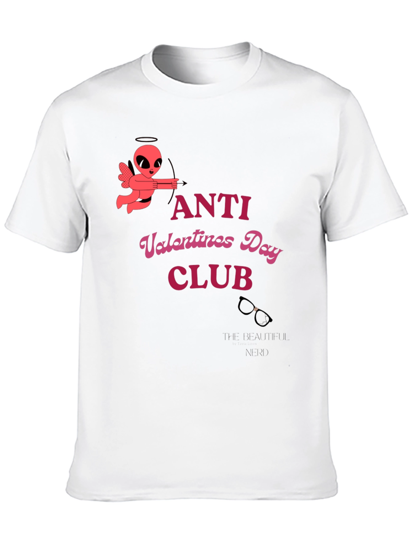 Anti Valentines Day Club Graphic Tee
