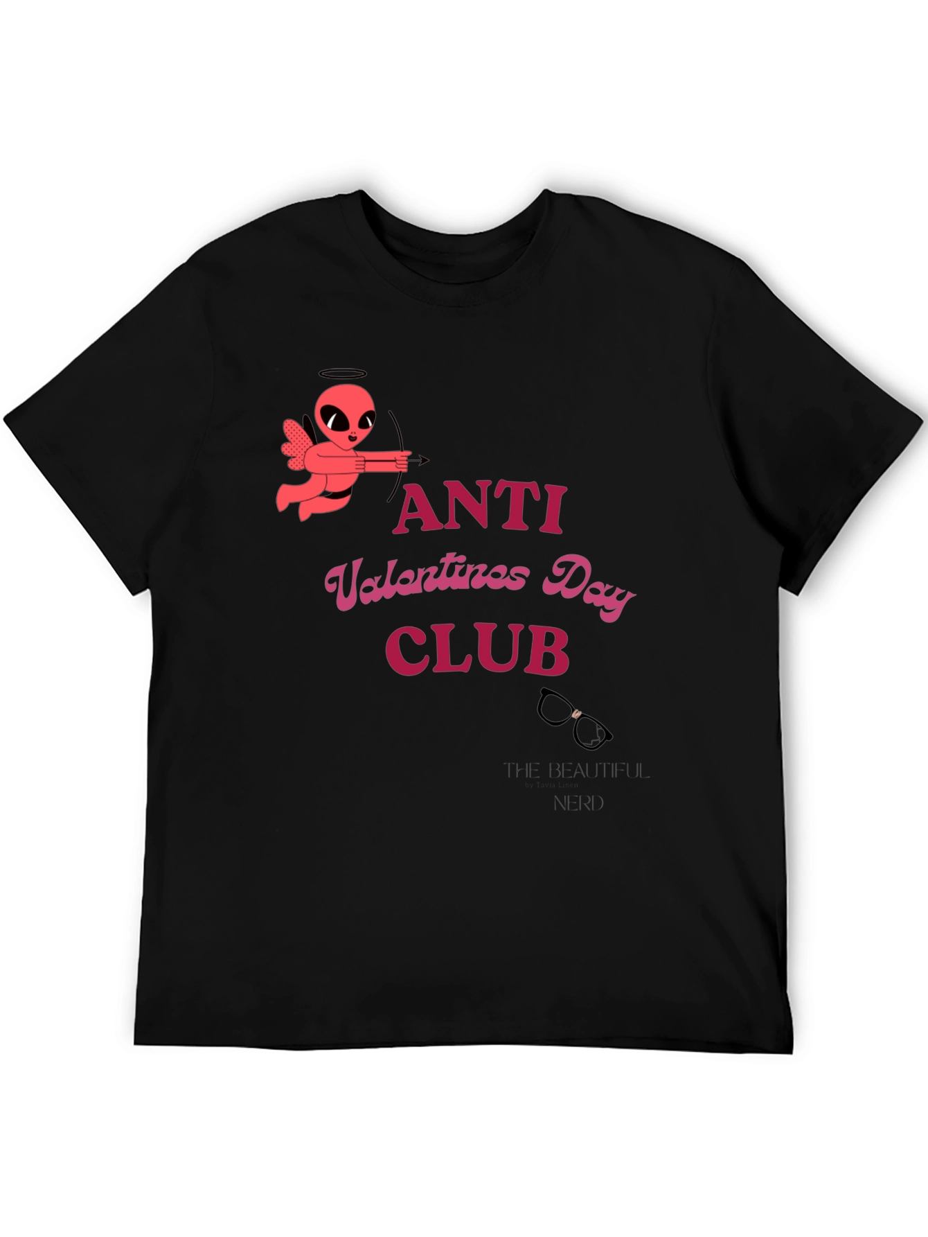 Anti Valentines Day Club Graphic Tee