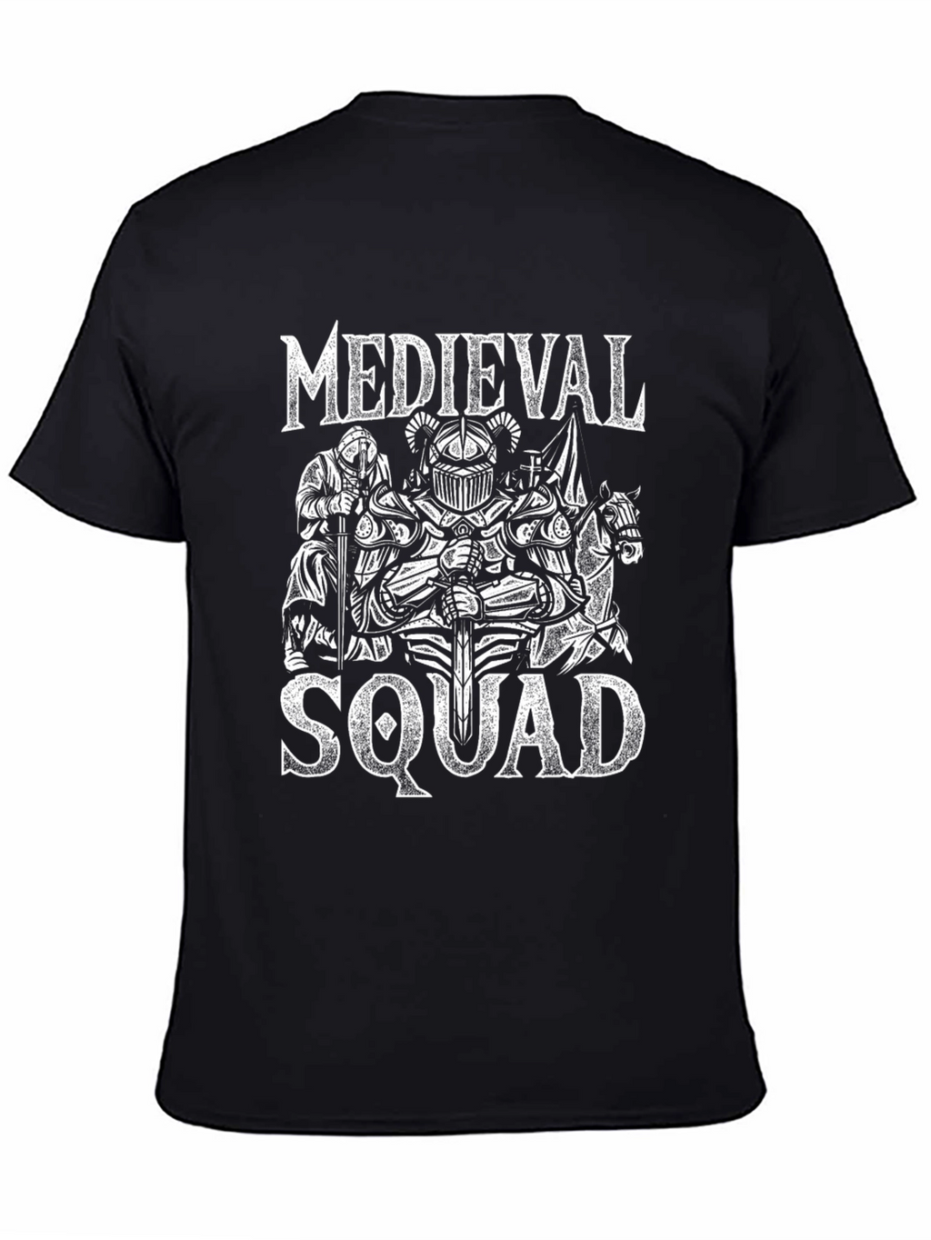 Medieval Squad Graphic Black T-Shirt