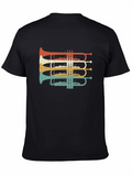 Retro Trumpet T-Shirt - Musical Instrument Tee