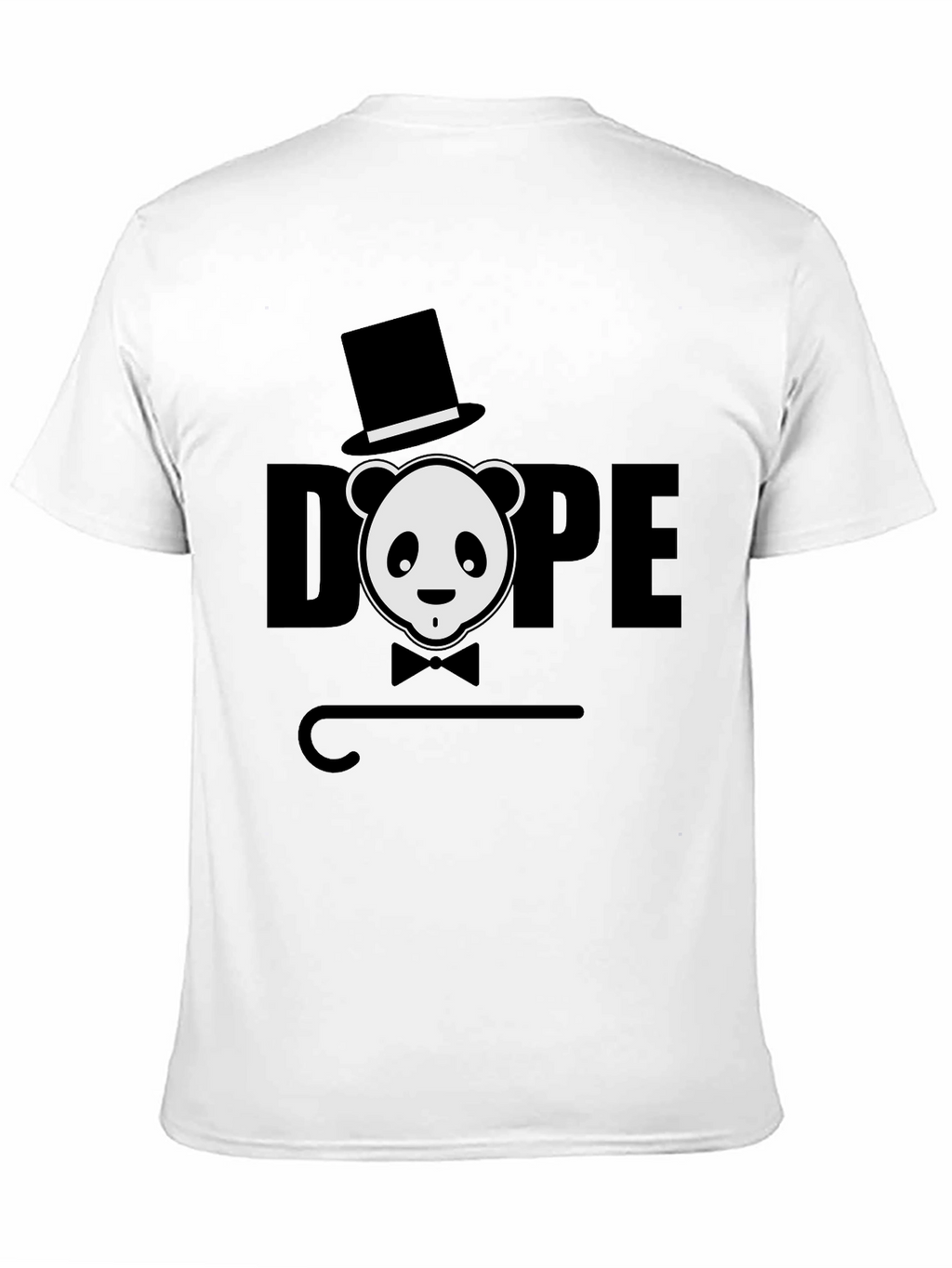 Dope Panda Graphic Tee - Black