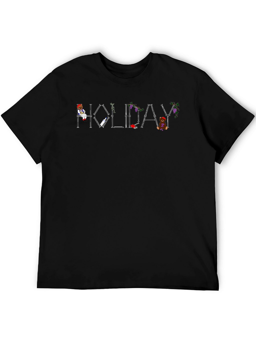 Holiday Skeleton Bone T-Shirt