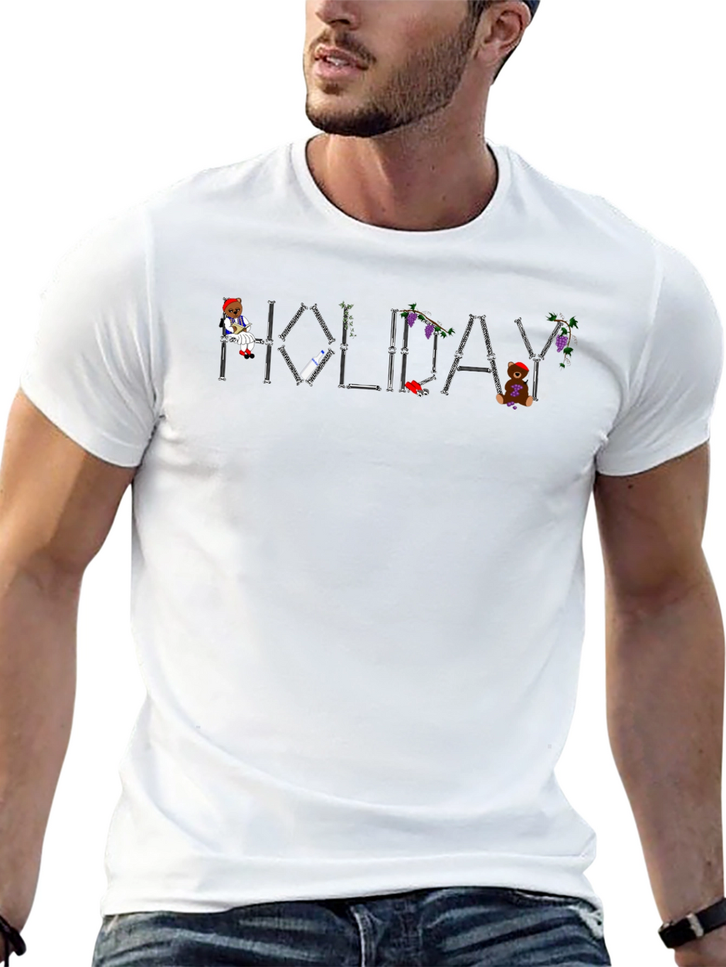 Holiday Skeleton Bone T-Shirt