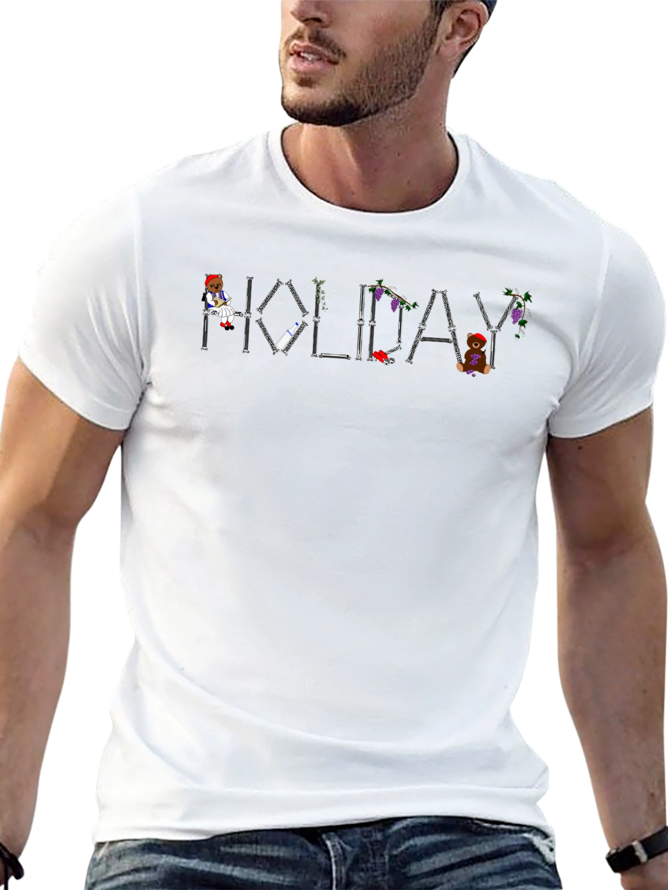 Holiday Skeleton Bone T-Shirt