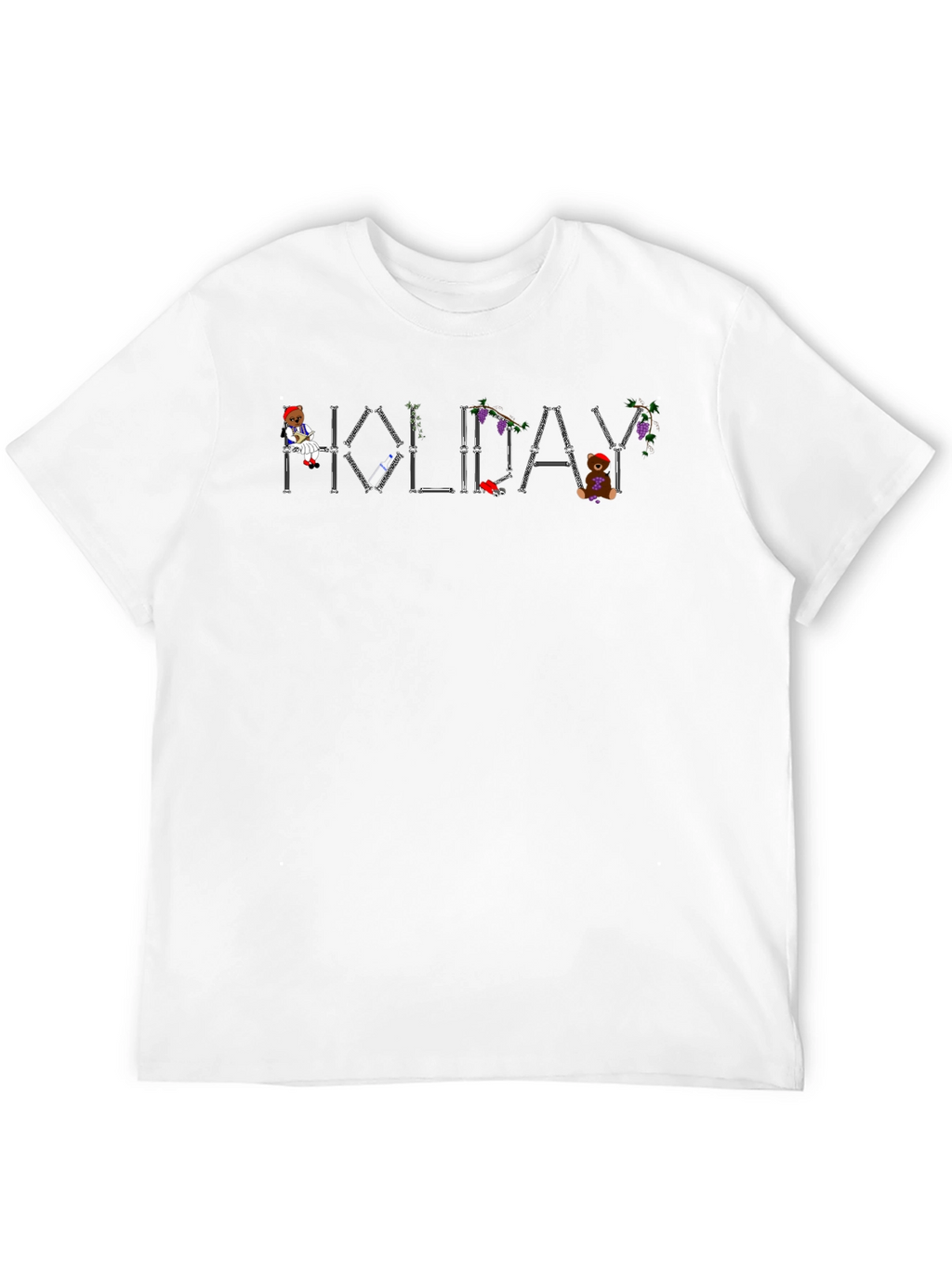 Holiday Skeleton Bone T-Shirt