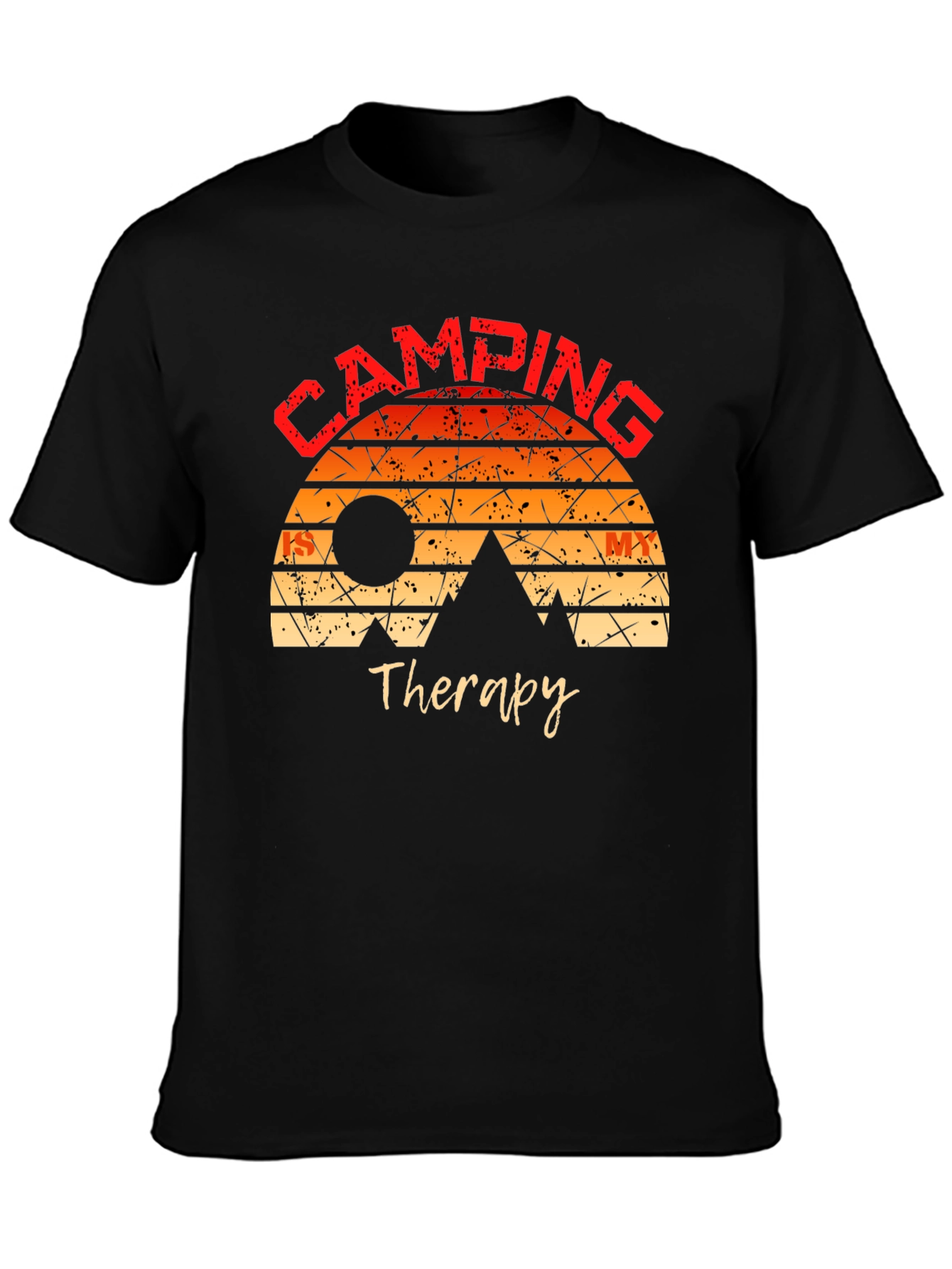 Camping Therapy T-Shirt Nature Adventure Tee