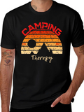 Camping Therapy T-Shirt Nature Adventure Tee