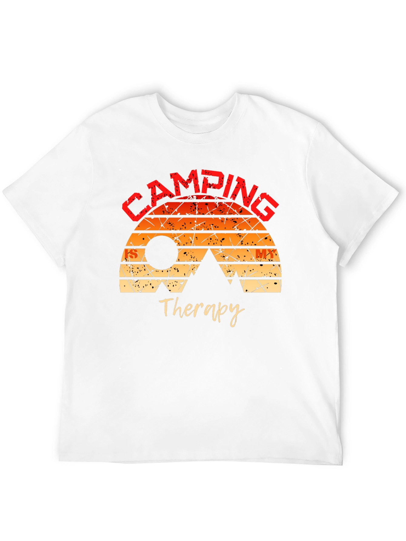 Camping Therapy T-Shirt Nature Adventure Tee