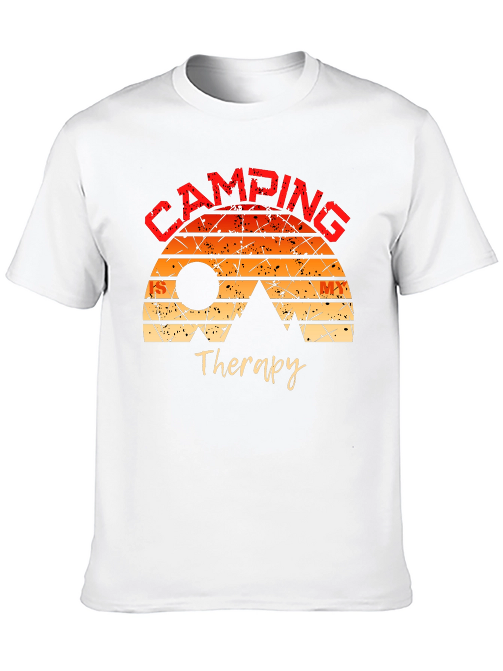 Camping Therapy T-Shirt Nature Adventure Tee
