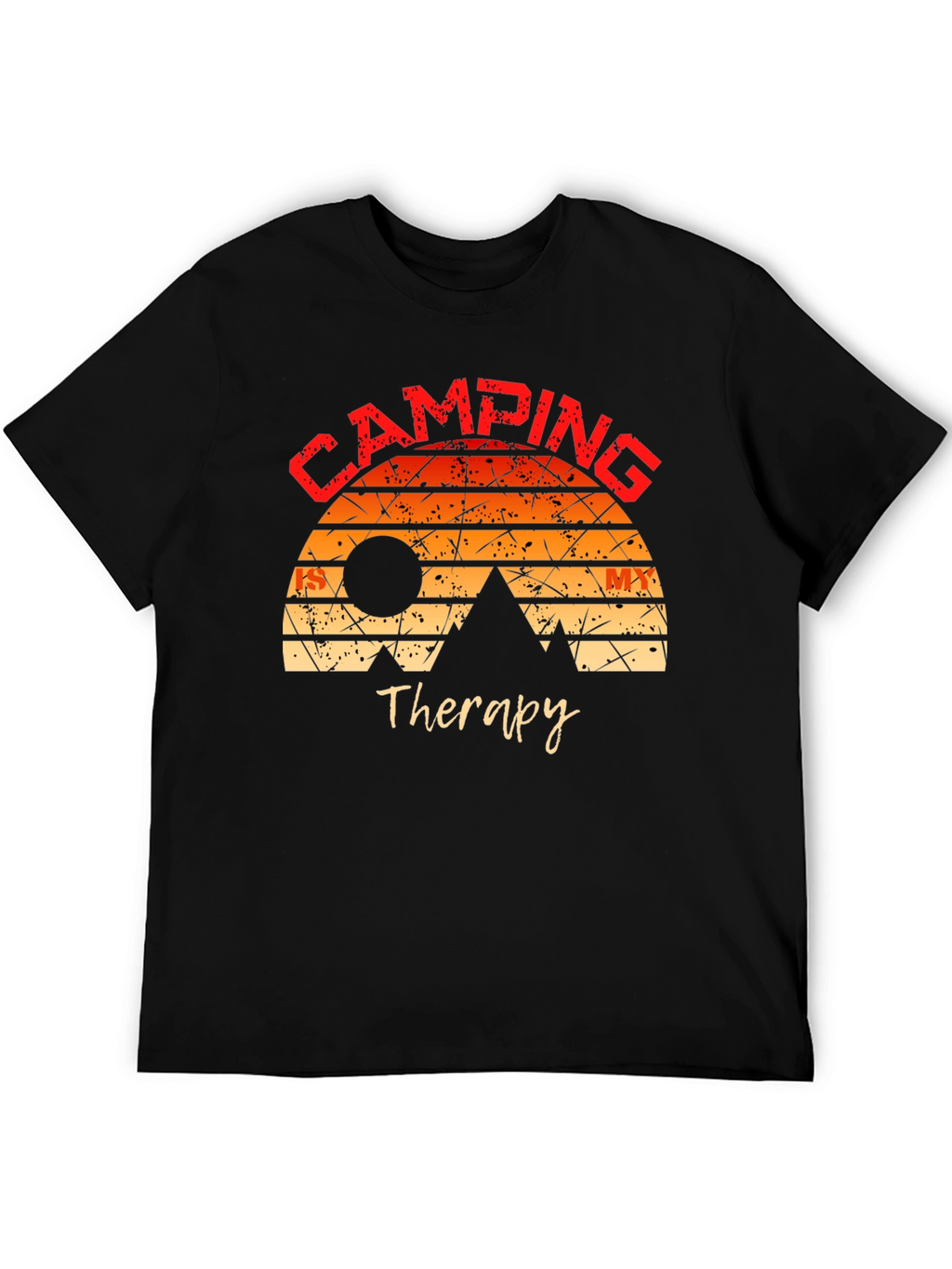 Camping Therapy T-Shirt Nature Adventure Tee