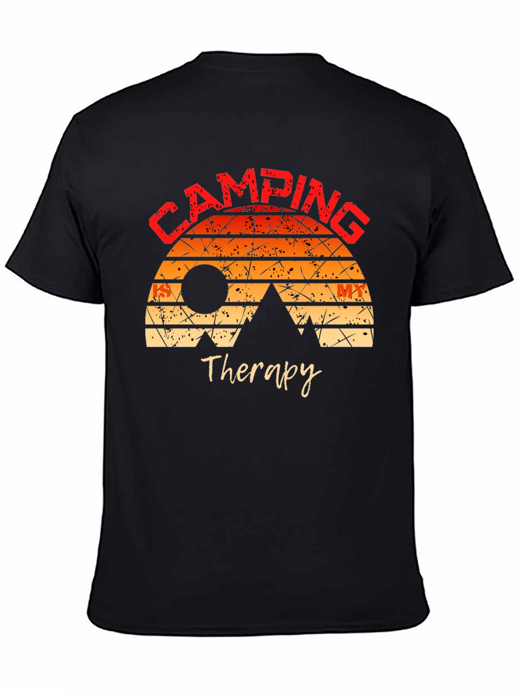 Camping Therapy T-Shirt Nature Adventure Tee
