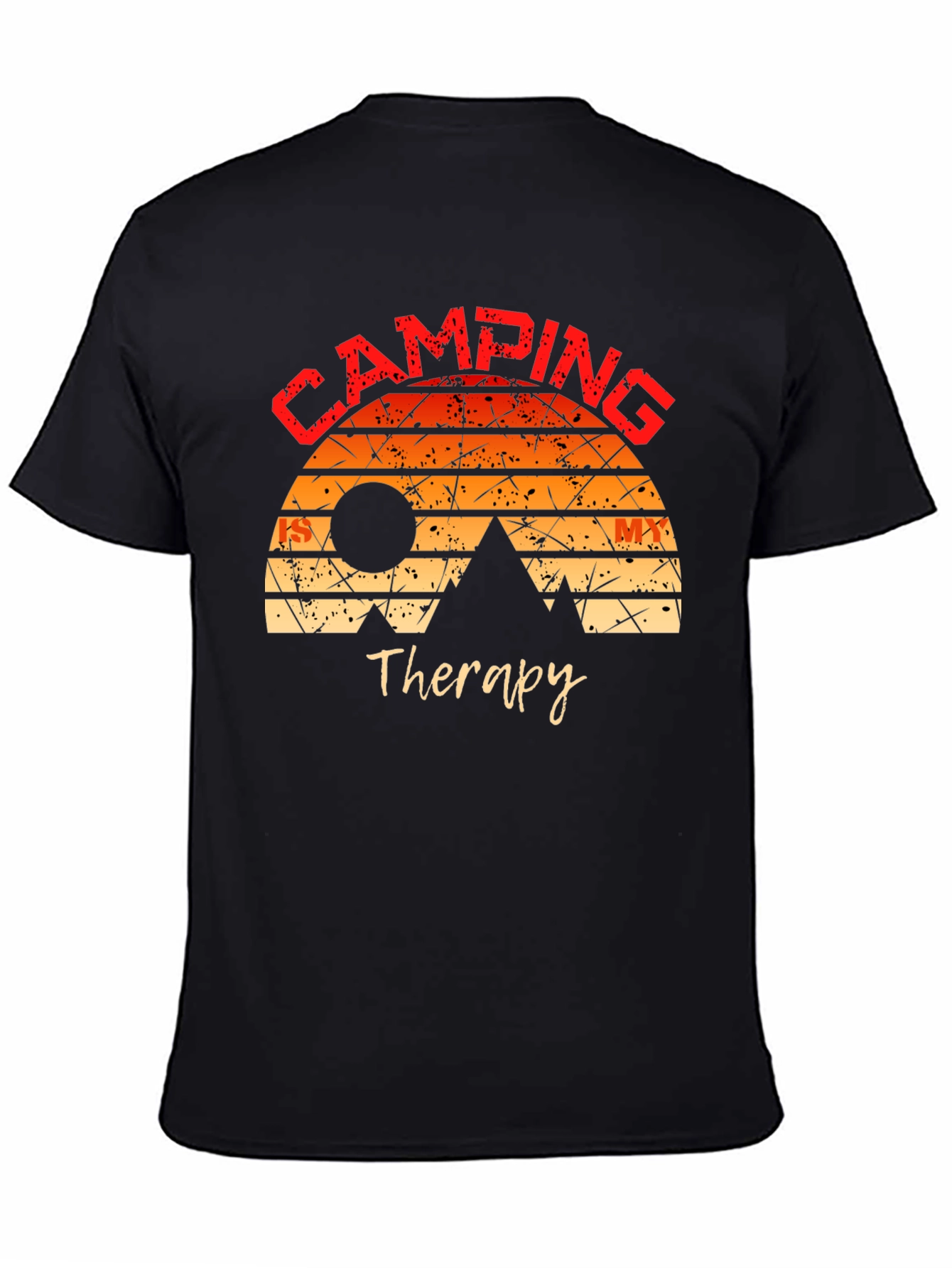 Camping Therapy T-Shirt Nature Adventure Tee
