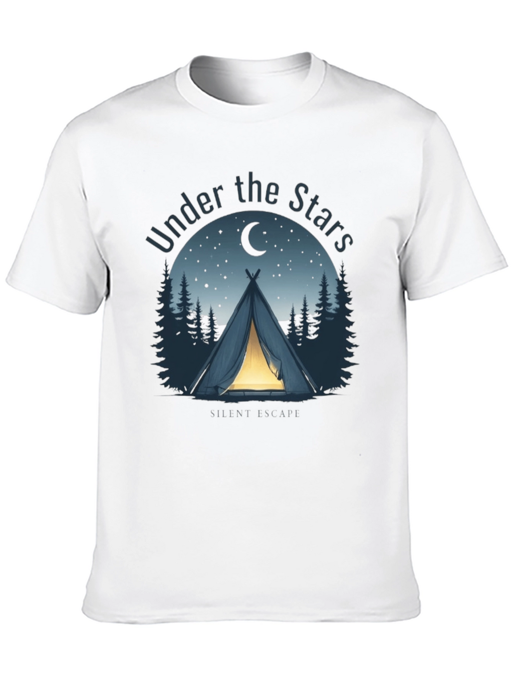 Under the Stars Camping T-Shirt