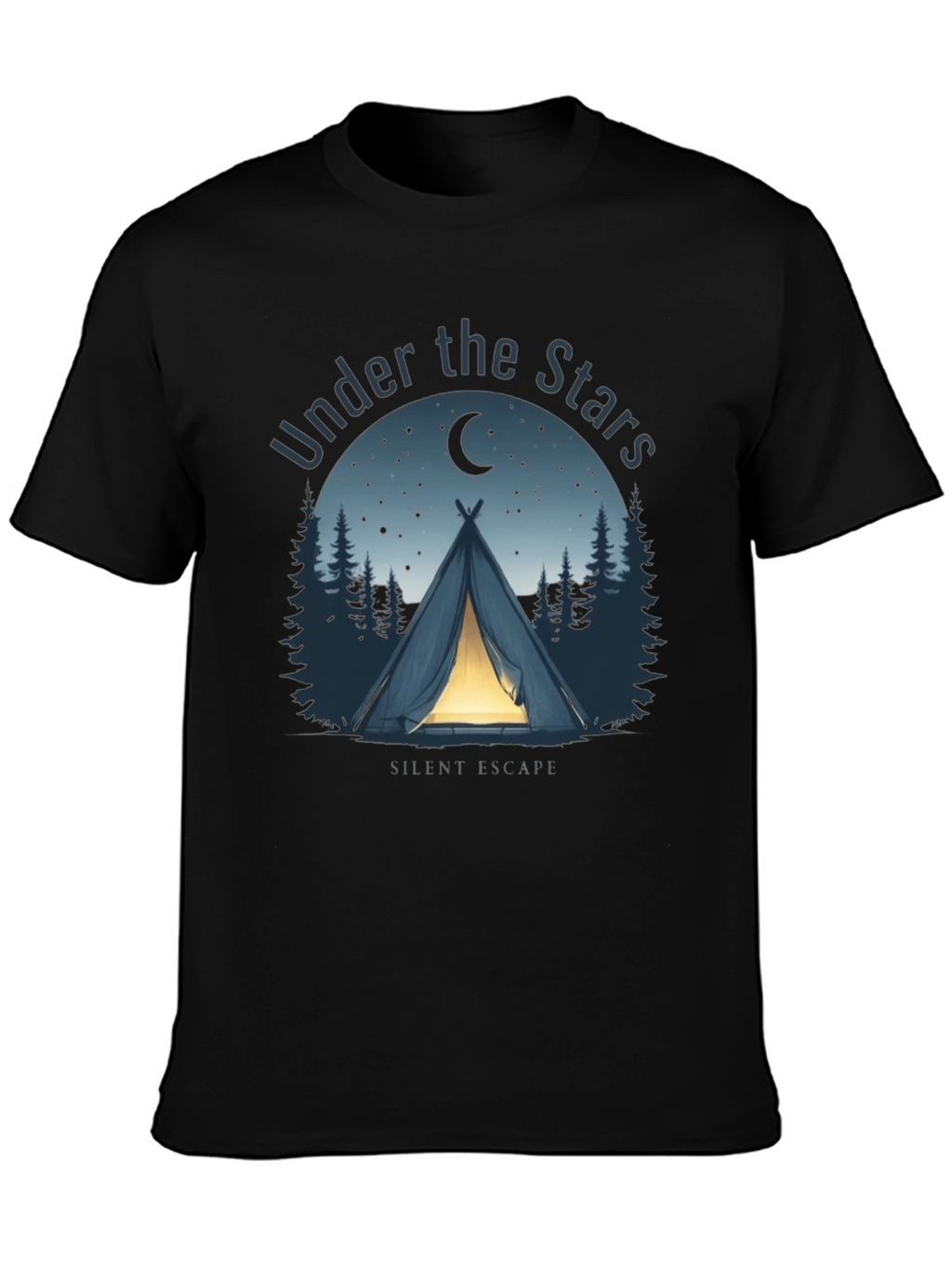 Under the Stars Camping T-Shirt