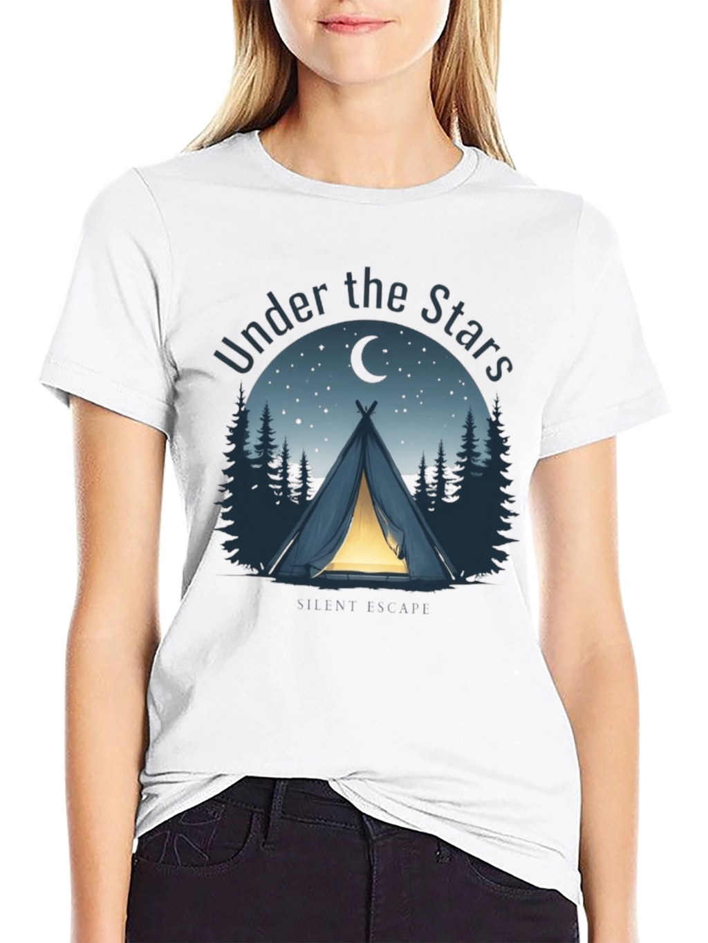 Under the Stars Camping T-Shirt