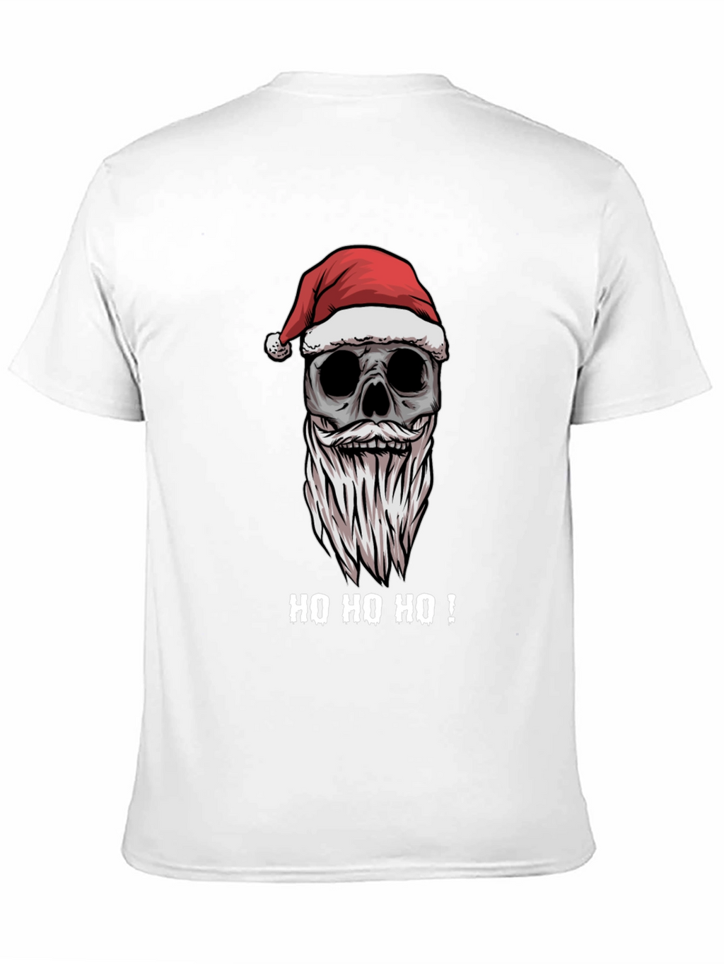 Santa Skull T-Shirt - Holiday Humor