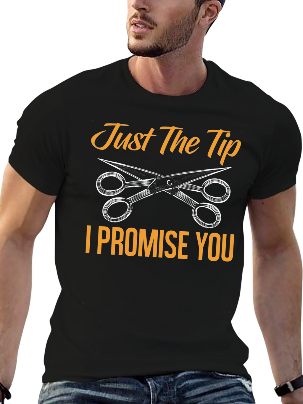 Just The Tip Mens Graphic T-Shirt