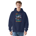 Retro Vintage Hoodie - Stand Out Design Pullover #0553