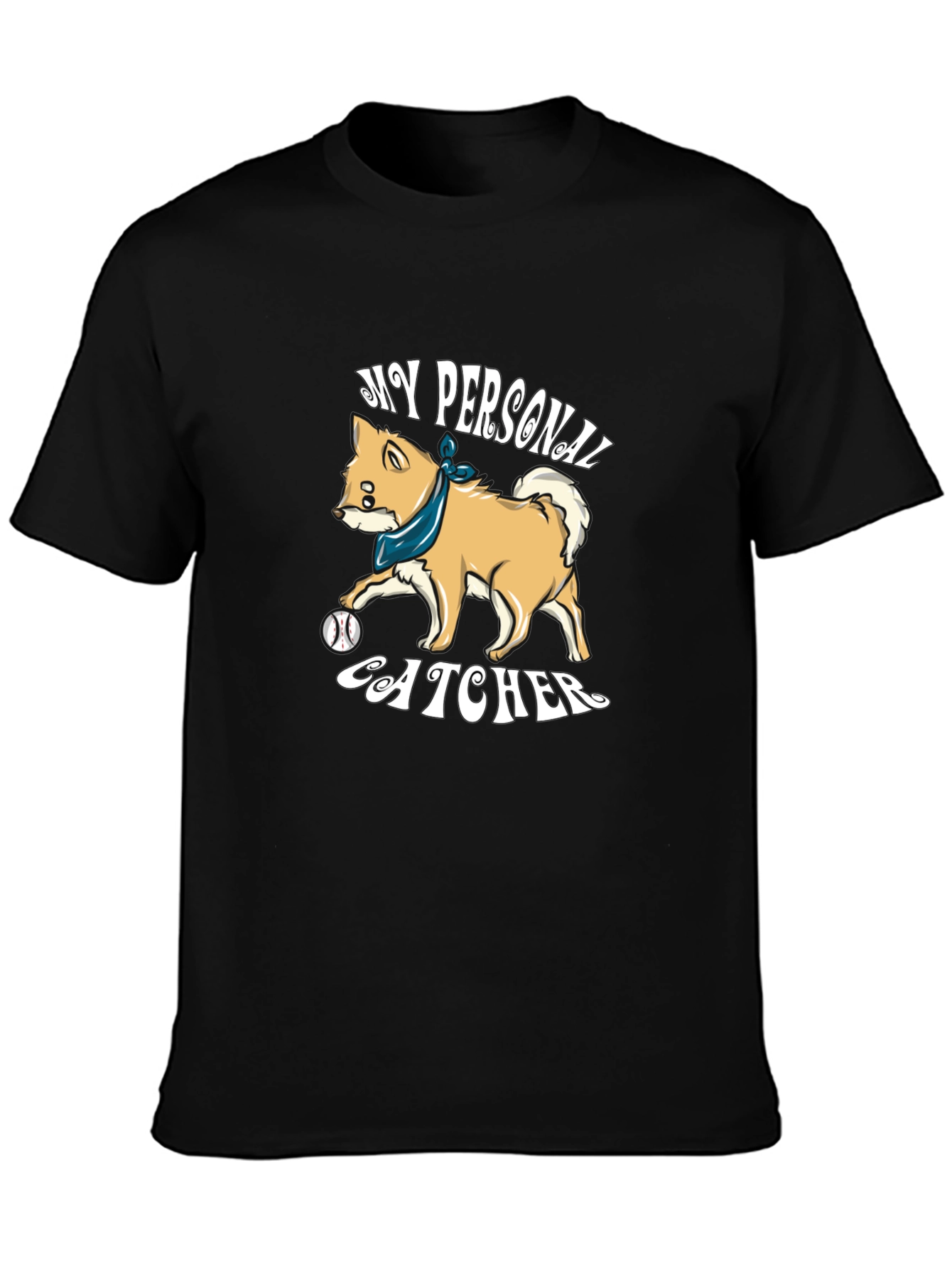 My Personal Catcher Dog Graphic T-Shirt