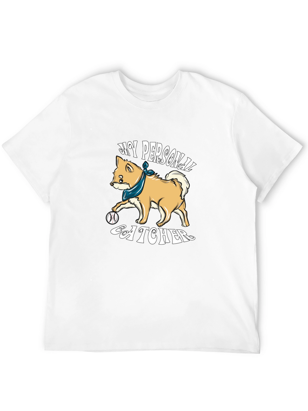 My Personal Catcher Dog Graphic T-Shirt