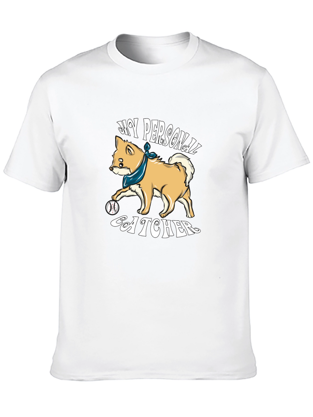 My Personal Catcher Dog Graphic T-Shirt