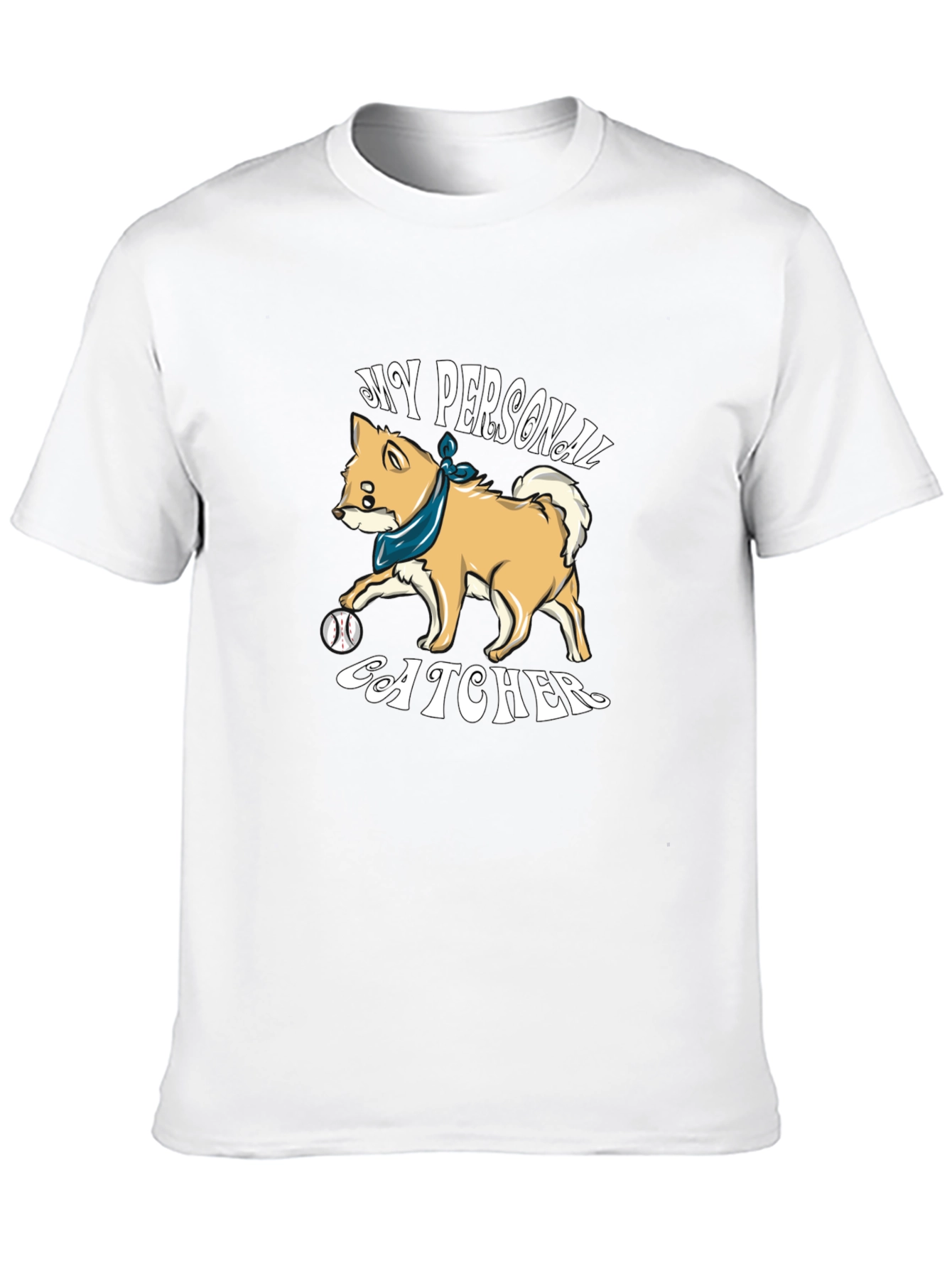 My Personal Catcher Dog Graphic T-Shirt