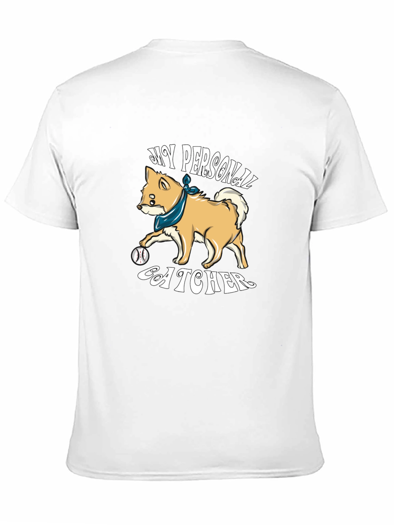 My Personal Catcher Dog Graphic T-Shirt