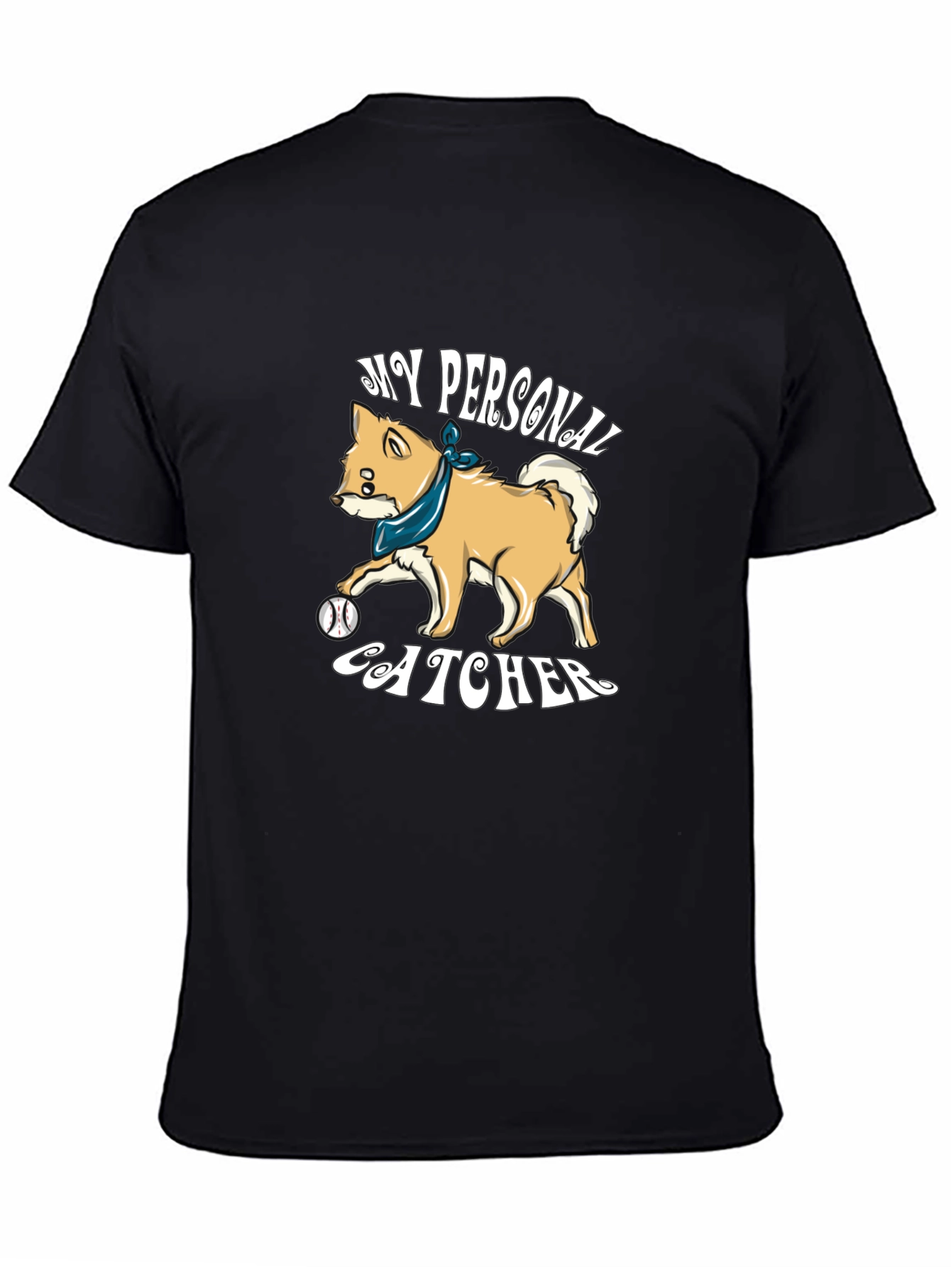 My Personal Catcher Dog Graphic T-Shirt