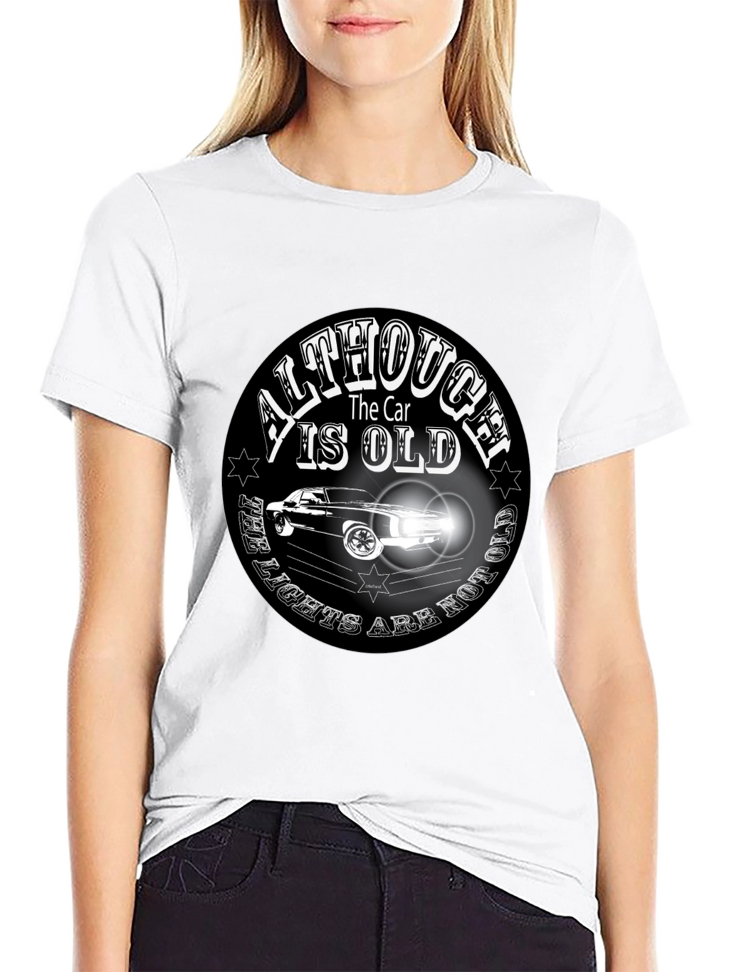 Classic Car T-Shirt - Although the Car is Old