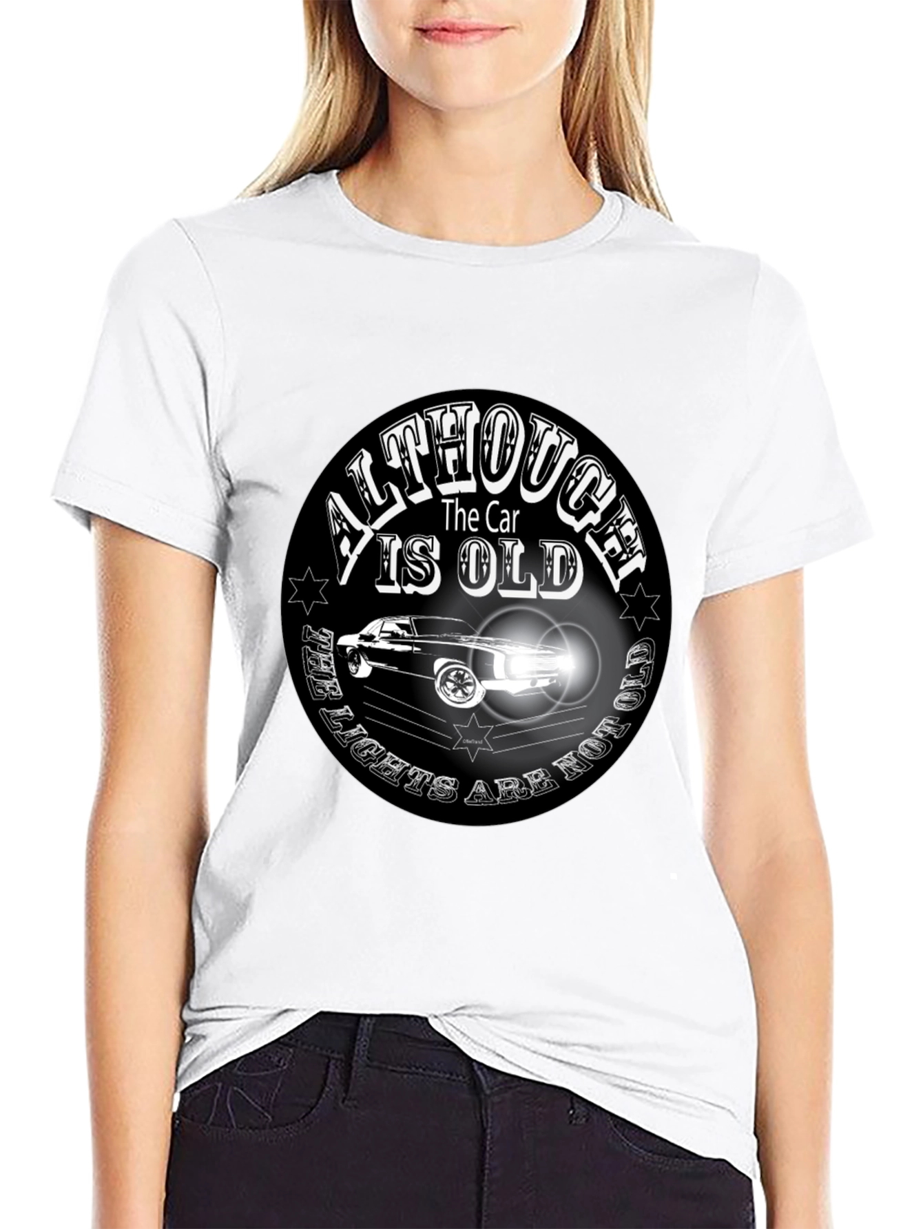 Classic Car T-Shirt - Although the Car is Old