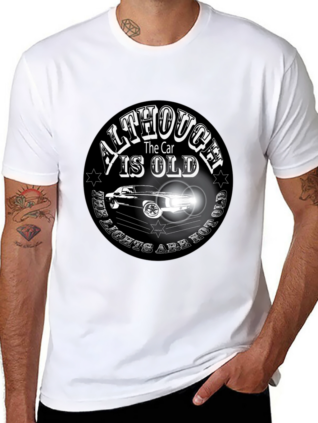 Classic Car T-Shirt - Although the Car is Old