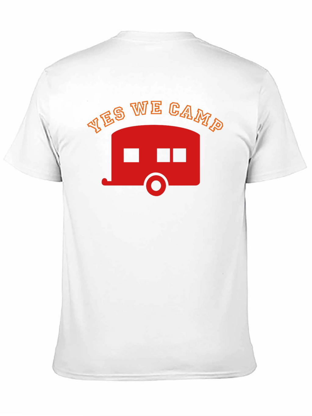 Yes We Camp T-Shirt - Retro Camper Graphic Tee