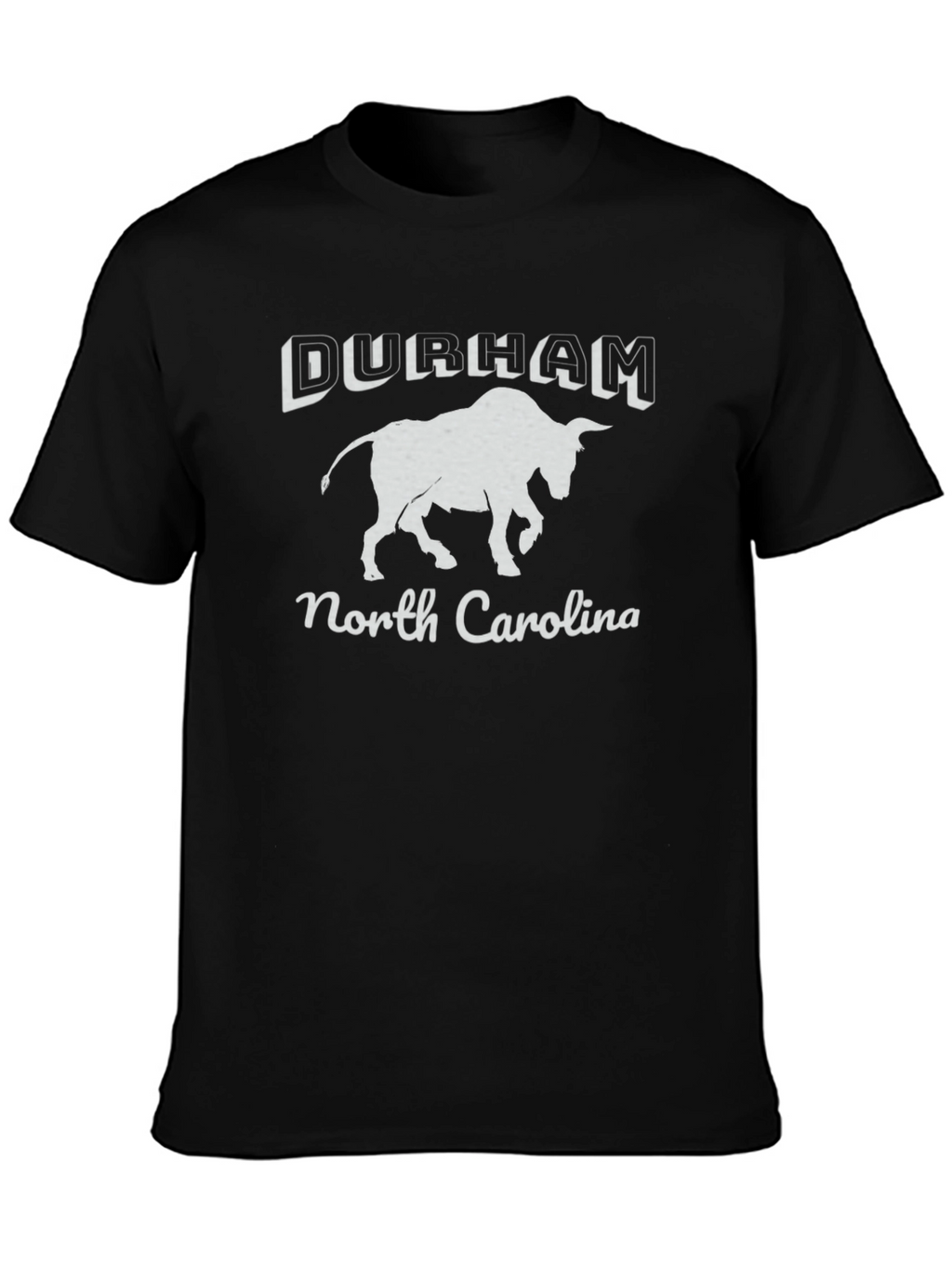 Durham North Carolina Bull Graphic T-Shirt