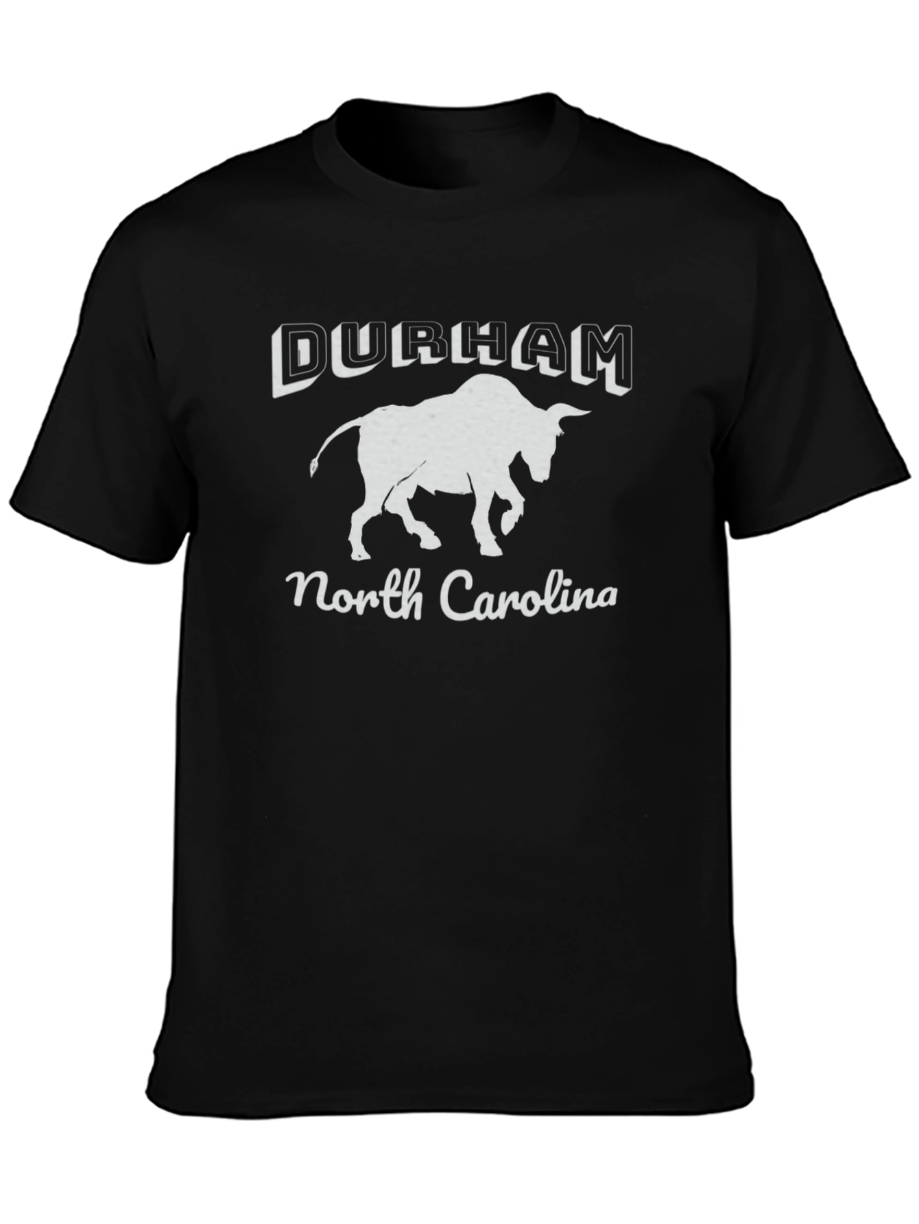 Durham North Carolina Bull Graphic T-Shirt